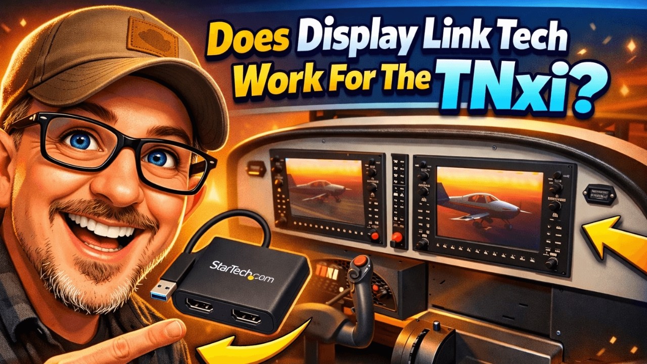 Совместима ли программа Flight Sim Builder TNxi с технологией Display Link?