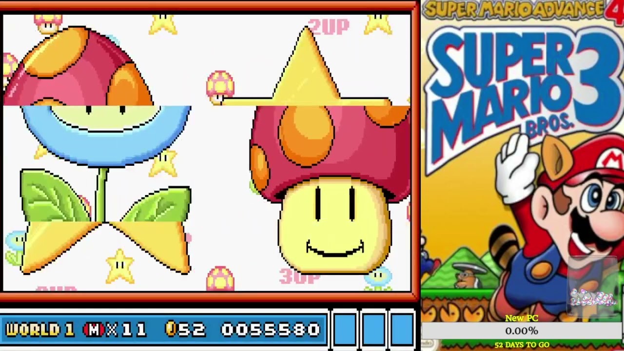 Super Mario Advance 4 - Super Mario Bros. 3 - Full Game ( Mario )