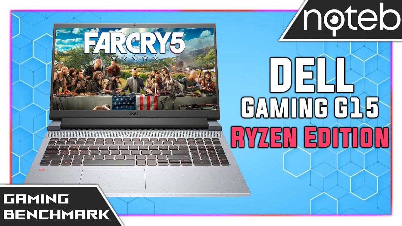 Dell Gaming G15 5515 - Far Cry 5 Gameplay Benchmark (Ryzen 5 5600H, RTX 3050)
