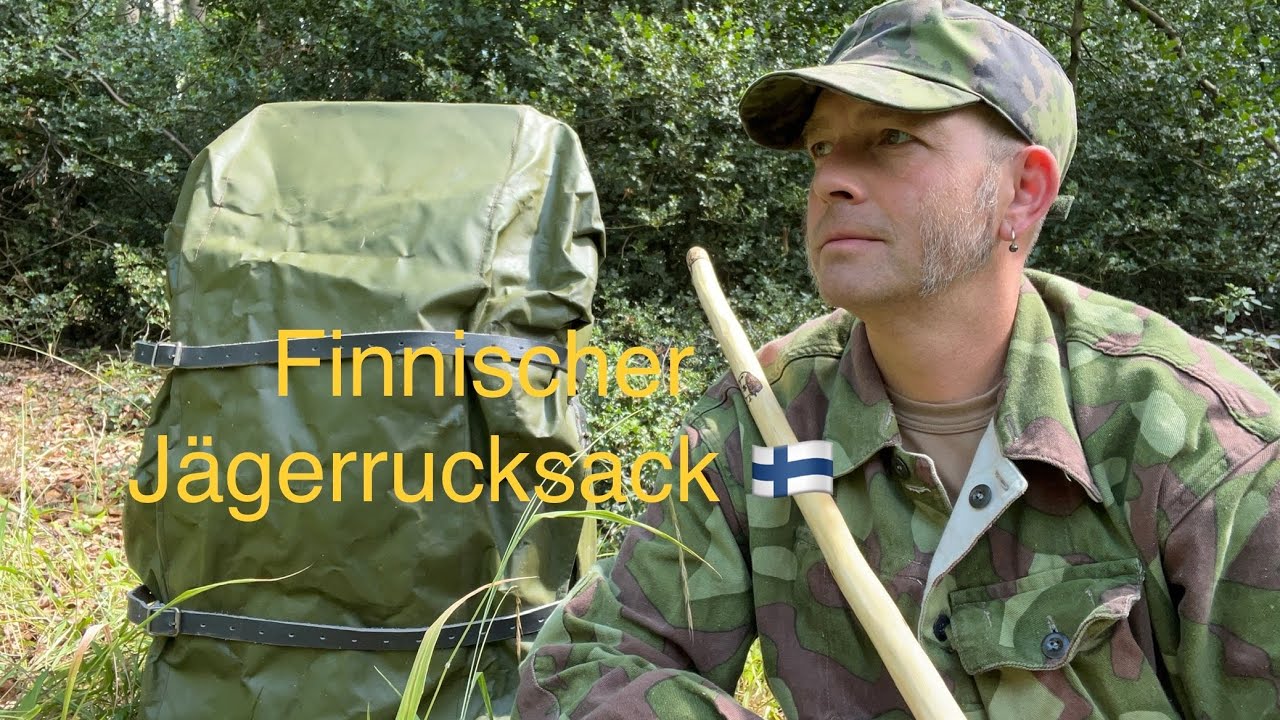 Finnischer Jägerrucksack / Der hässliche Cousin des LK35  - Rucksack / Suomi / Finnische Armee