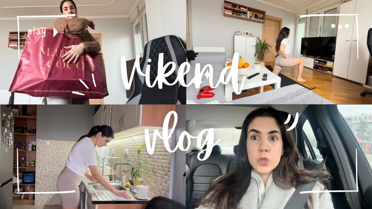 Vikend VLOG | Jedan klasican vikend u mom zivotu (shopping, trening, kucni poslovi)
