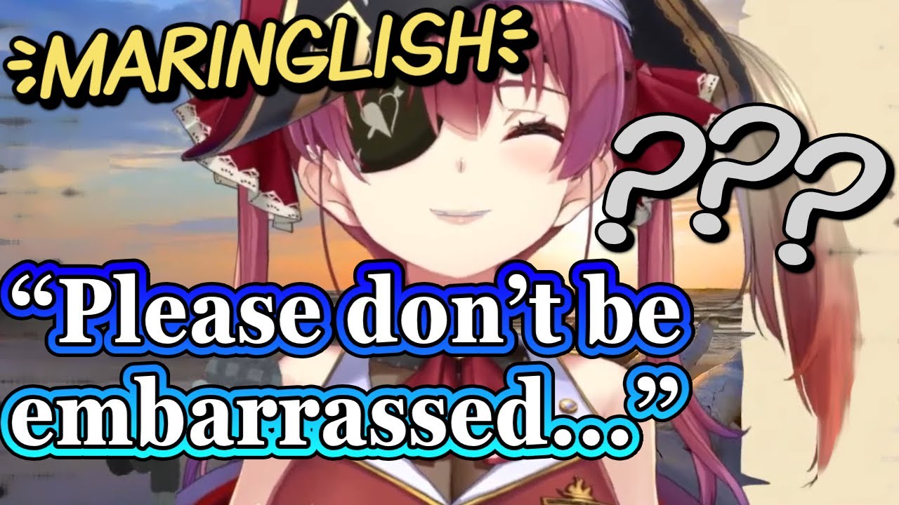 Please don't be embarrassed if you ask Marine to marry you too much [Hololive]