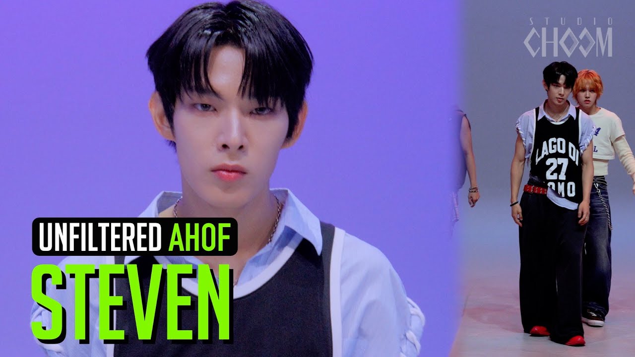 [UNFILTERED CAM] AHOF STEVEN(스티븐) '그곳에서 다시 만나기로 해 (Rendezvous)' 4K | STUDIO CHOOM ORIGINAL