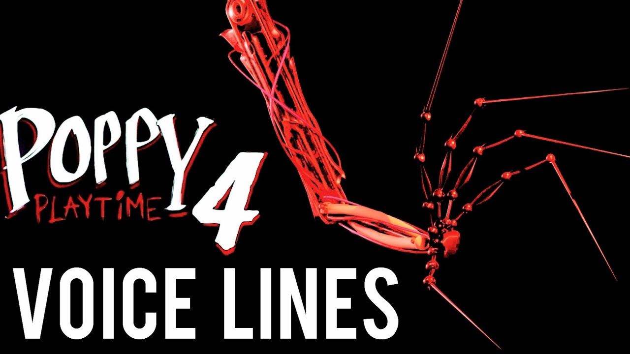 [P&Oslash;PPY PLAYTIME 4] The PROTOTYPE - VOICE LINES (Only Ending)