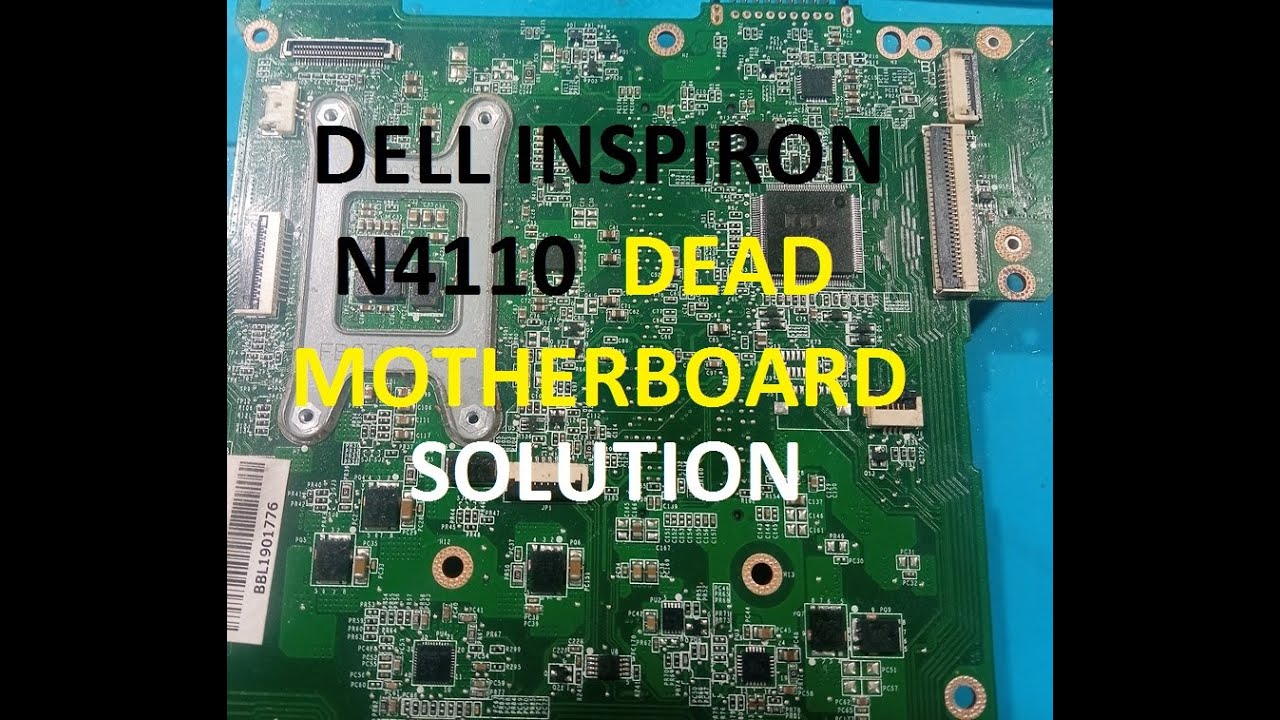 DELL INSPIRON N4110 DEAD MOTHERBOARD 3V/5V MISSING SOLUTION.