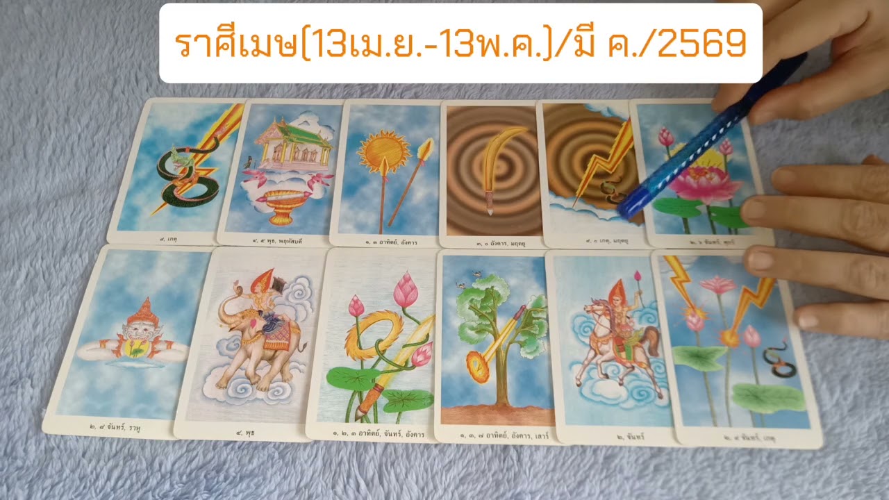 ราศีเมษ ประจำเดือนมีนาคม 2569