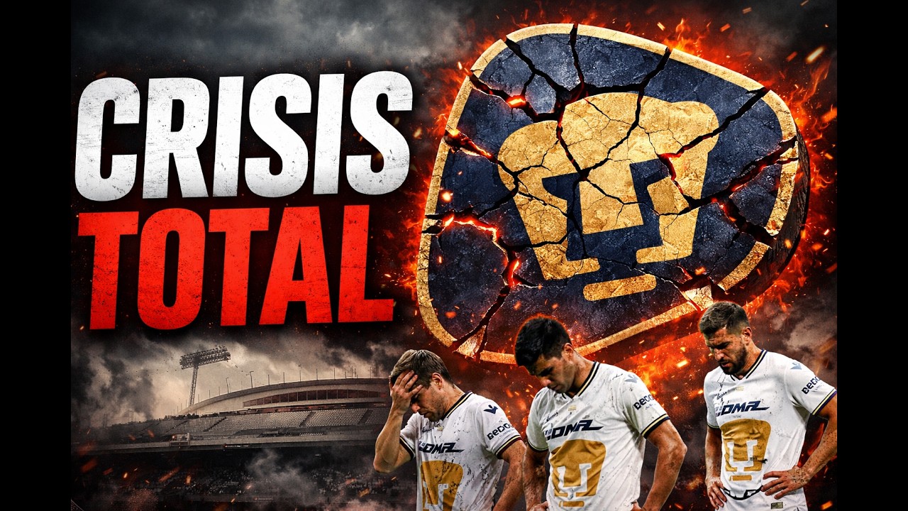 La verdadera crisis de Pumas UNAM en la Liga MX | Análisis completo