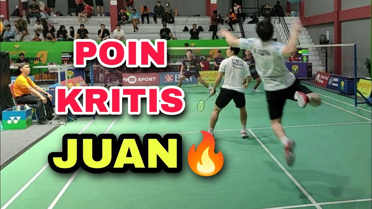 Kualitas JUAN/DWIKI Terlihat Jelas Ketika Melawan Pelatnas🔥Sirnas A Jateng 2025