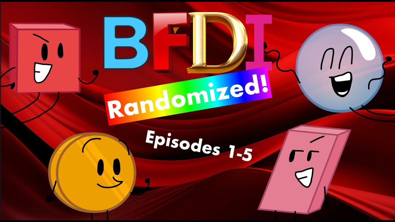 (100 Sub Special) BFDI Randomized Part 1 (Episodes 1-5)