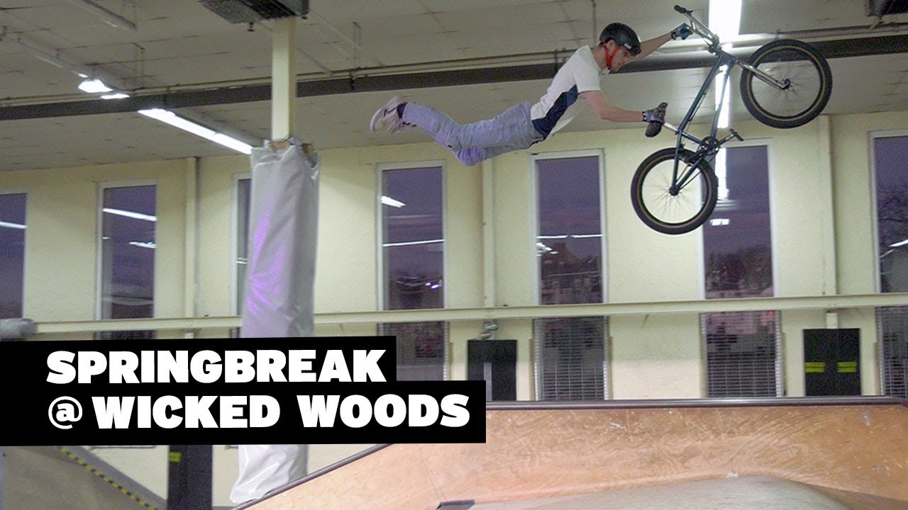 Springbreak BMX Park Contest @ Wicked Woods Wuppertal #bmx