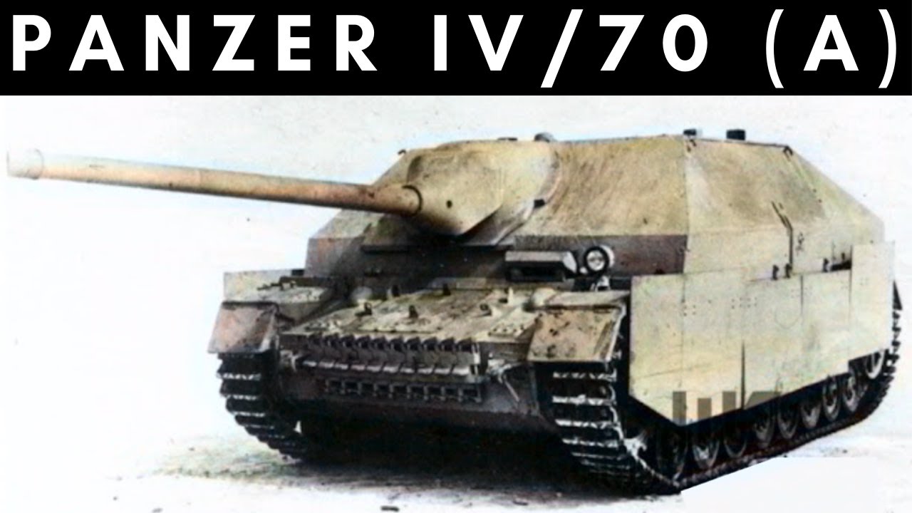Panzer IV/70 (A) &ndash; German Army&rsquo;s Tall, Awkward and IMPROVISED Tank Destroyer ('44 - '45)