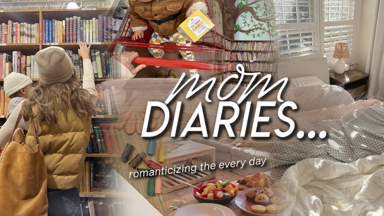 MOM DIARIES | thrifting, play dates, toddler meal prep, open houses, & romanticizing the mundane 🌙