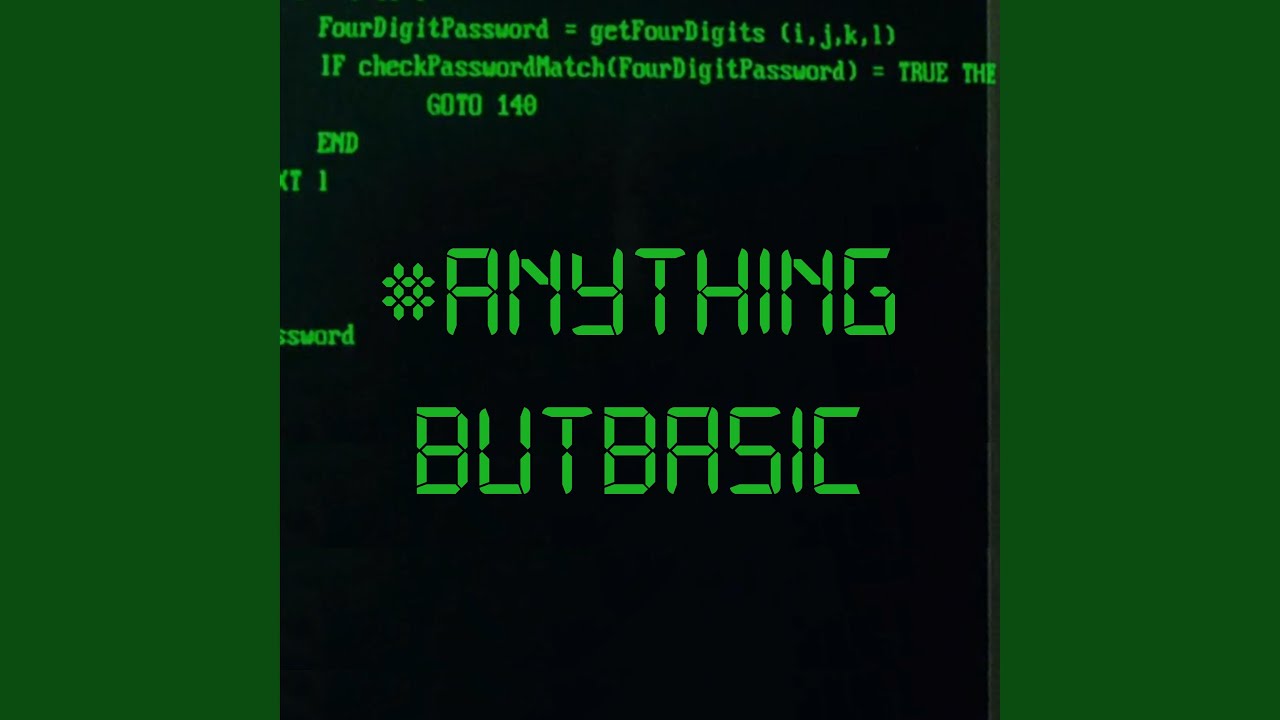 #Anythingbutbasic