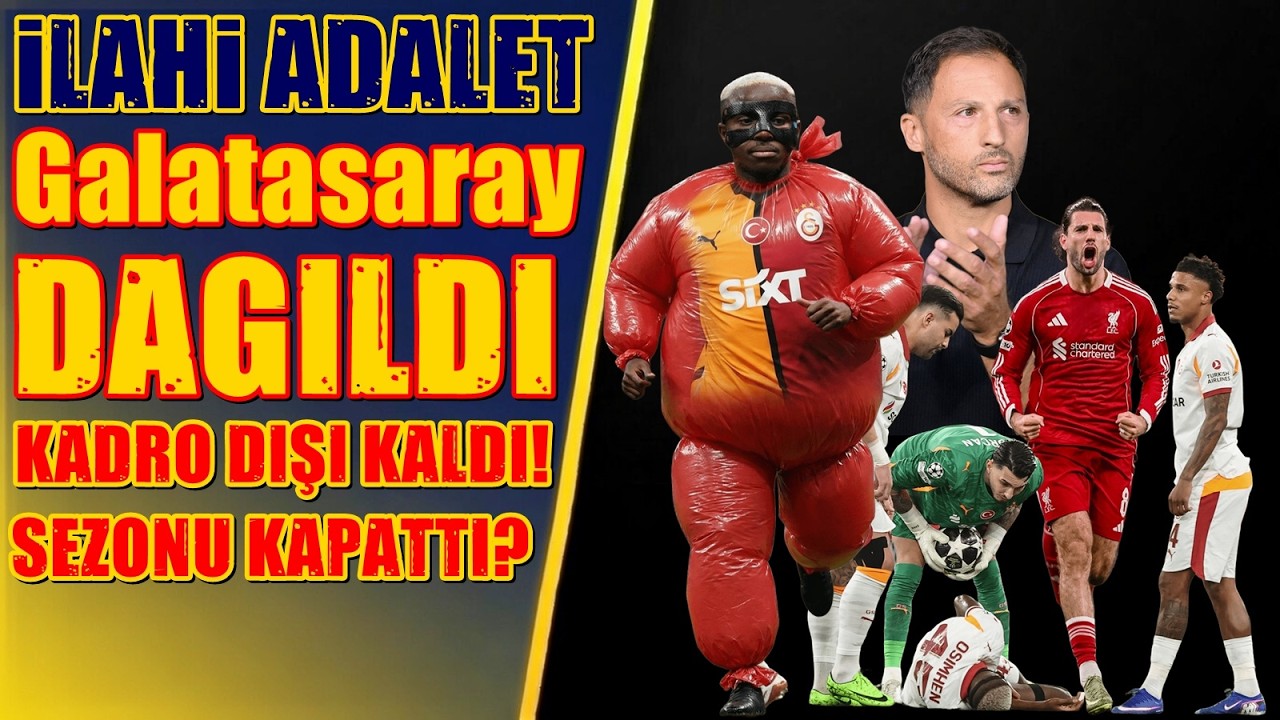 SONDAKİKA Galatasaray KARIŞTI! Osimhen KADRO DIŞI! Fenerbahçe'nin AHI TUTTU! İLAHİ ADALET...