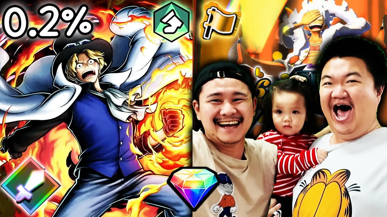 ซาโบ้EX หมด3รหัสเกือบ 10,000 เพชร! - ONE PIECE Bounty Rush 🔥