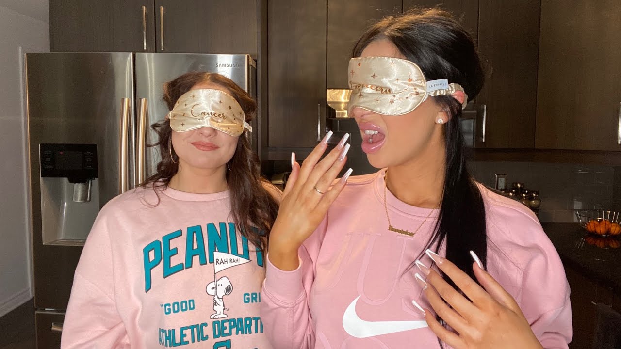 Blindfolded Taste Test Challenge *GROSS* | brunetteprincesse