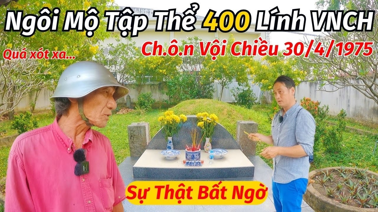 Bất Ngờ Ph&aacute;t Hiện Ng&ocirc;i Mộ Ch&ocirc;n Tập Thể 400 L&iacute;nh VNCH Ch&ocirc;n Sau 30/4/1975 Nằm Trong Một Trường Đại Học