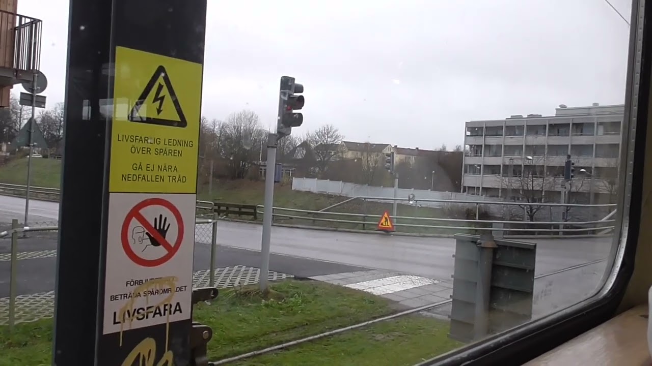 Spårvagnsfärd Norrköping: Atriumhusen - Södertull