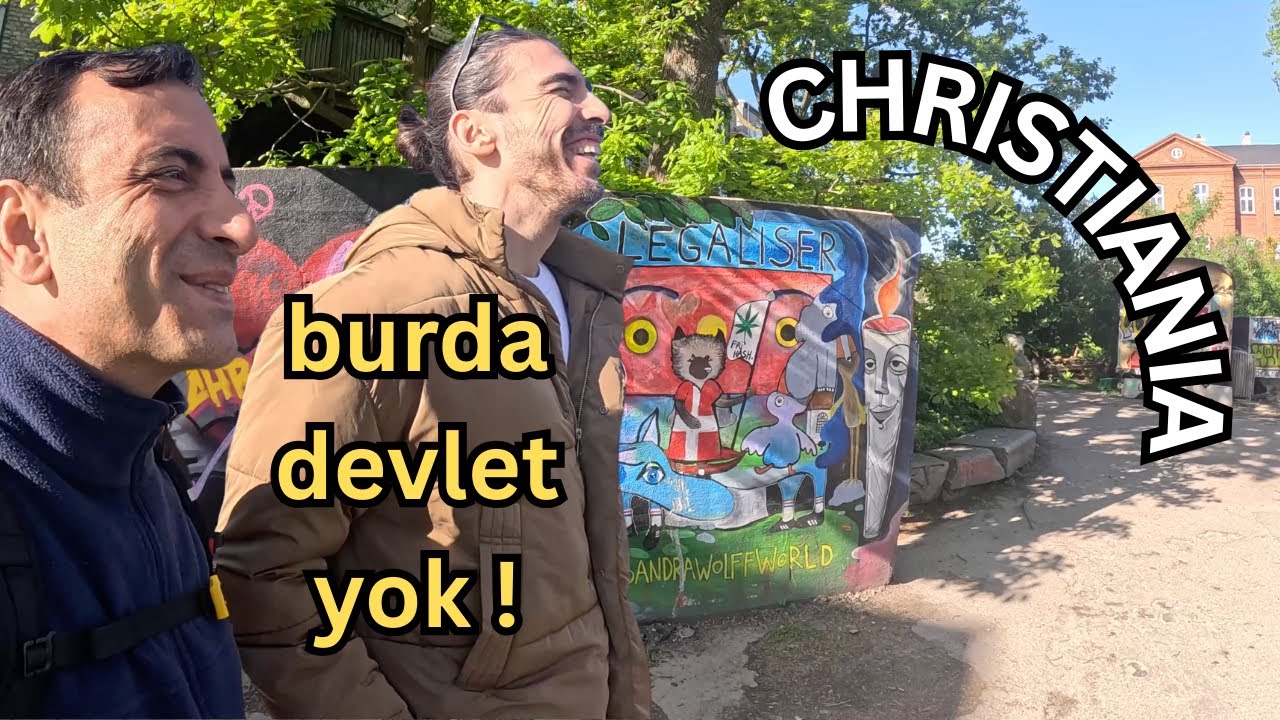 Danimarka'nın Anarşist Bölgesi : CHRISTIANIA 🇩🇰