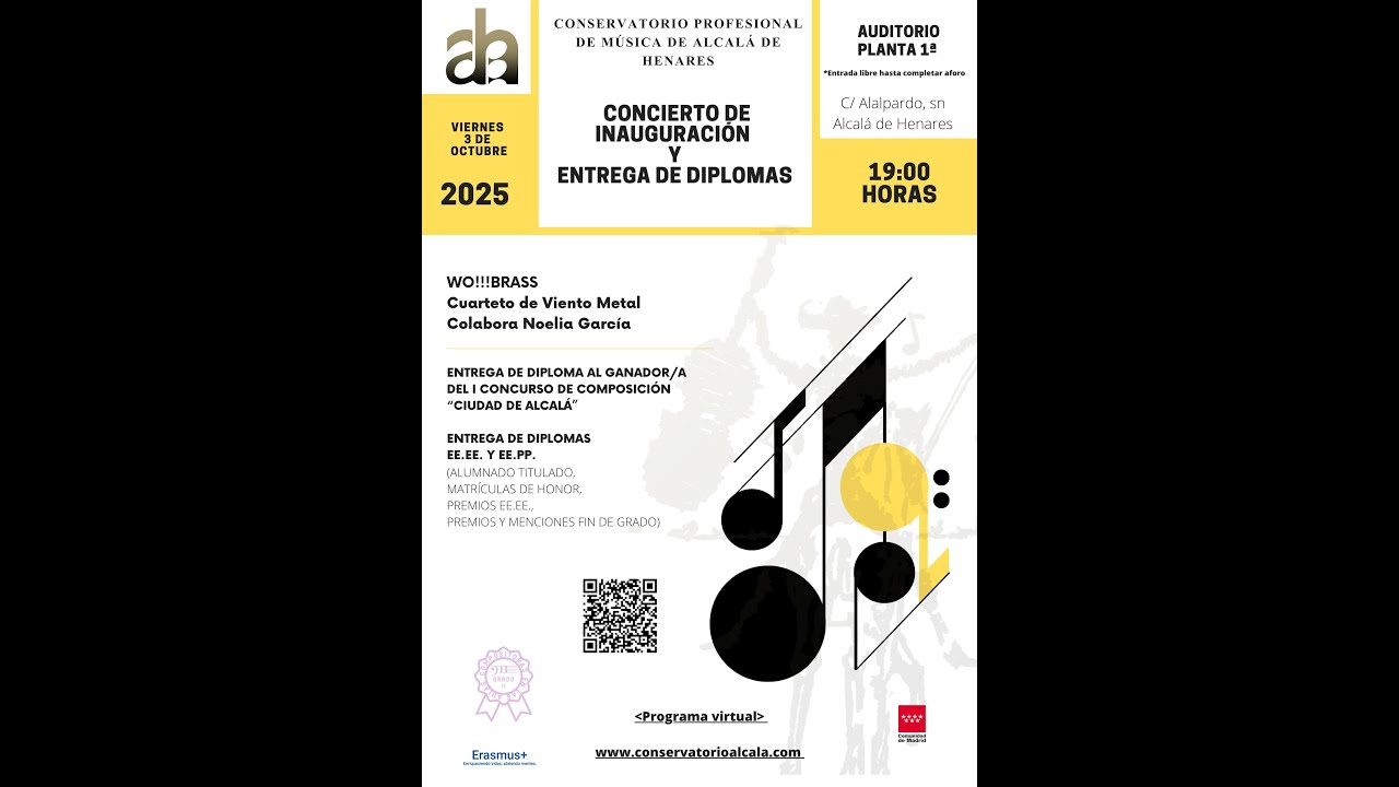 3/10/2025. Concierto de Inauguración curso 2025-26