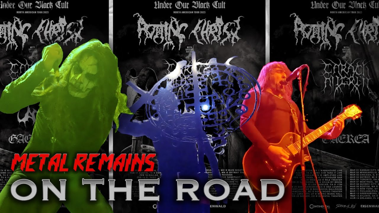 Crónica de Rotting Christ + Carach Angren + Uada + Gaerea en NYC [Metal VLOG]