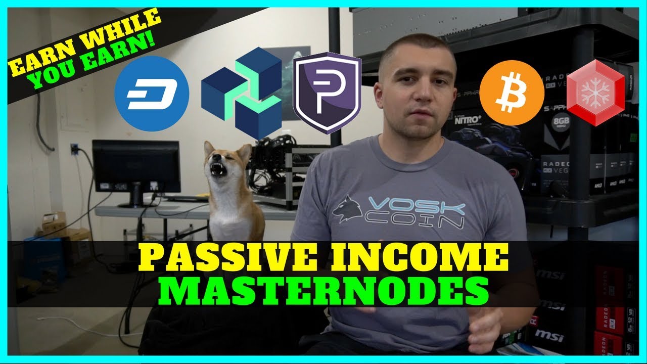 Best Way to Earn Passive Income - Cryptocurrency Masternodes
