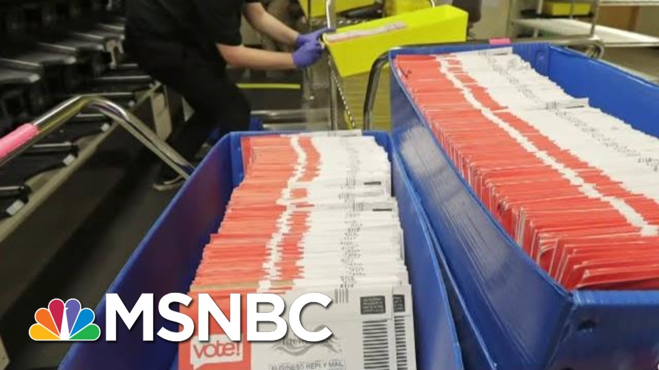 USPS Warns States Of 'Significant Risk' Of Delay For Mail-In Ballots | MTP Daily | MSNBC