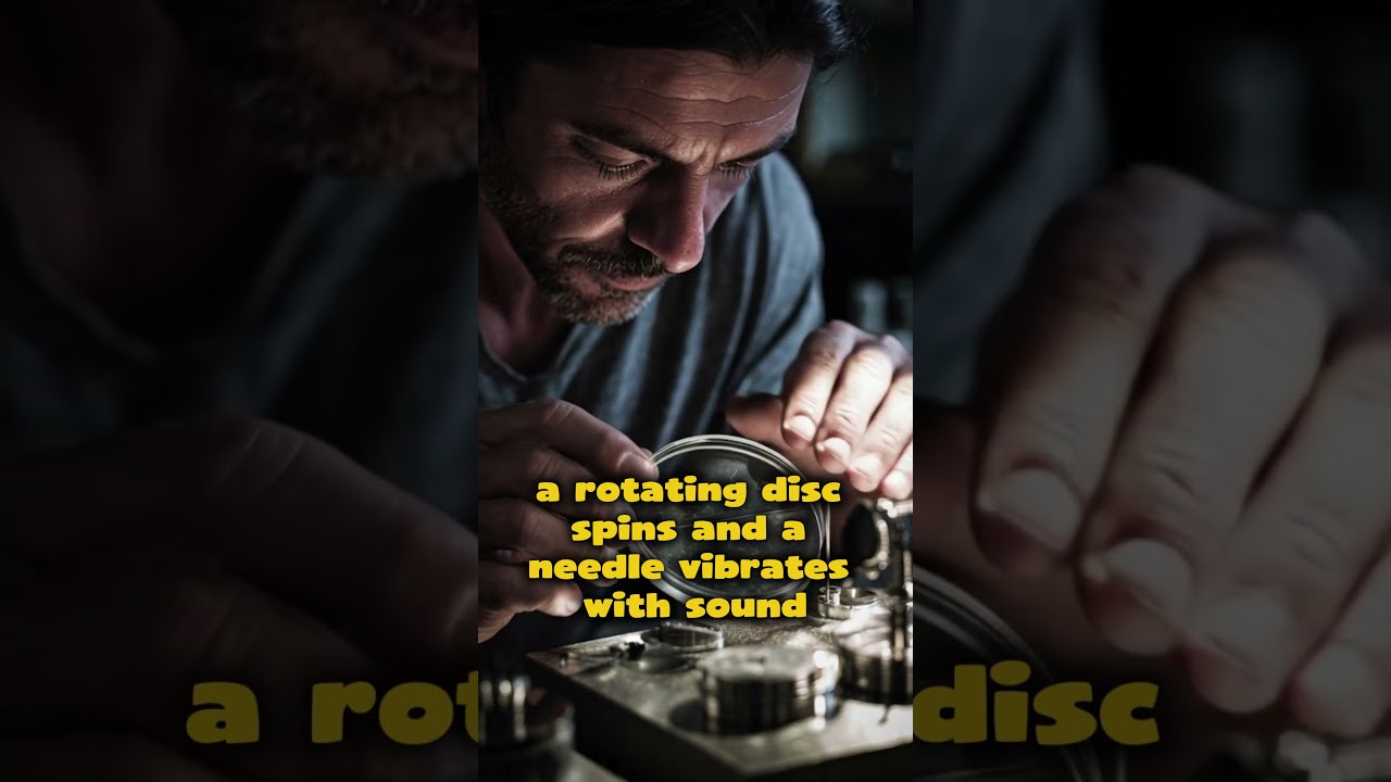 you can literally record your own music in a glass disc 🎶