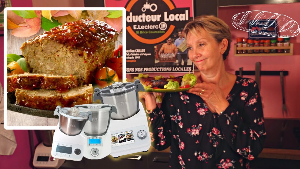 PAIN A LA VIANDE AU COMPACT COOK PLATINUM, PRO OU ELITE