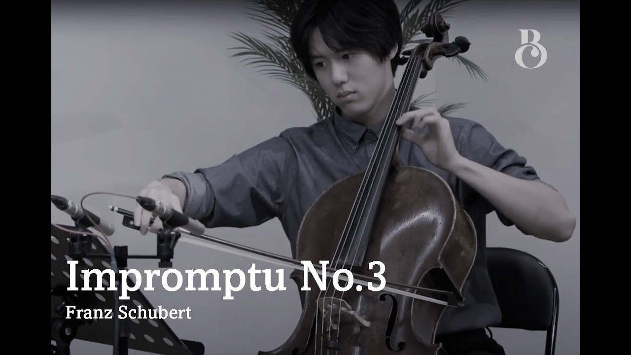[QR반주 첼로 명곡집 2] Impromptu No. 3 I F. Schubert I 즉흥곡3번 I 슈베르트 I 첼로 편