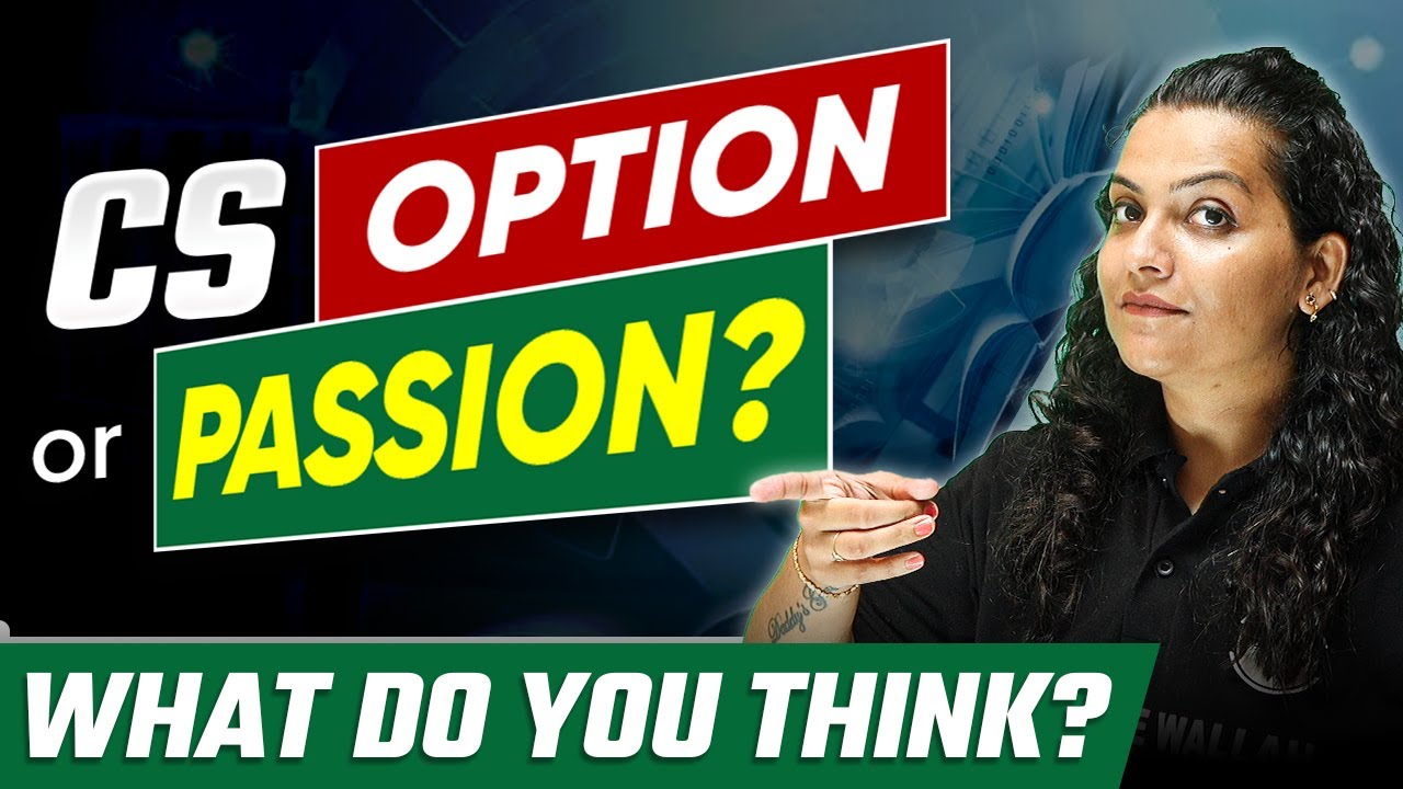 CS Option or Passion?😎 Kya lagta hai?🤔 || CS Wallah by PW