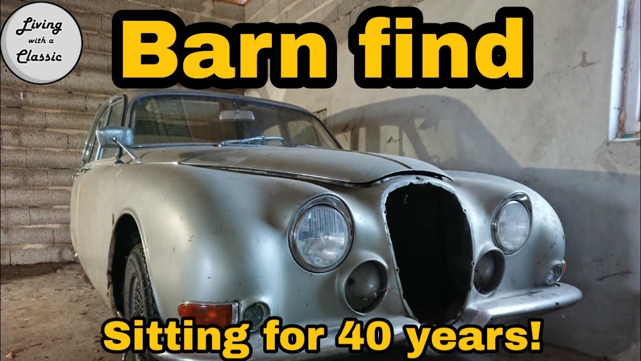 Jaguar Barn Find! - 1966 S-Type Project Car (Part 1)