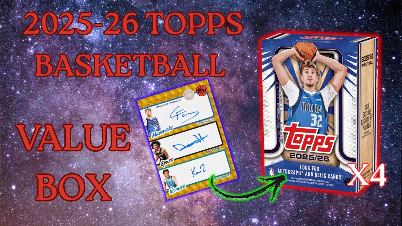 🚨 СОВЕРШЕННО НОВЫЙ БАСКЕТБОЛЬНЫЙ НАБОР TOPPS 2025-26 ГОДА!!