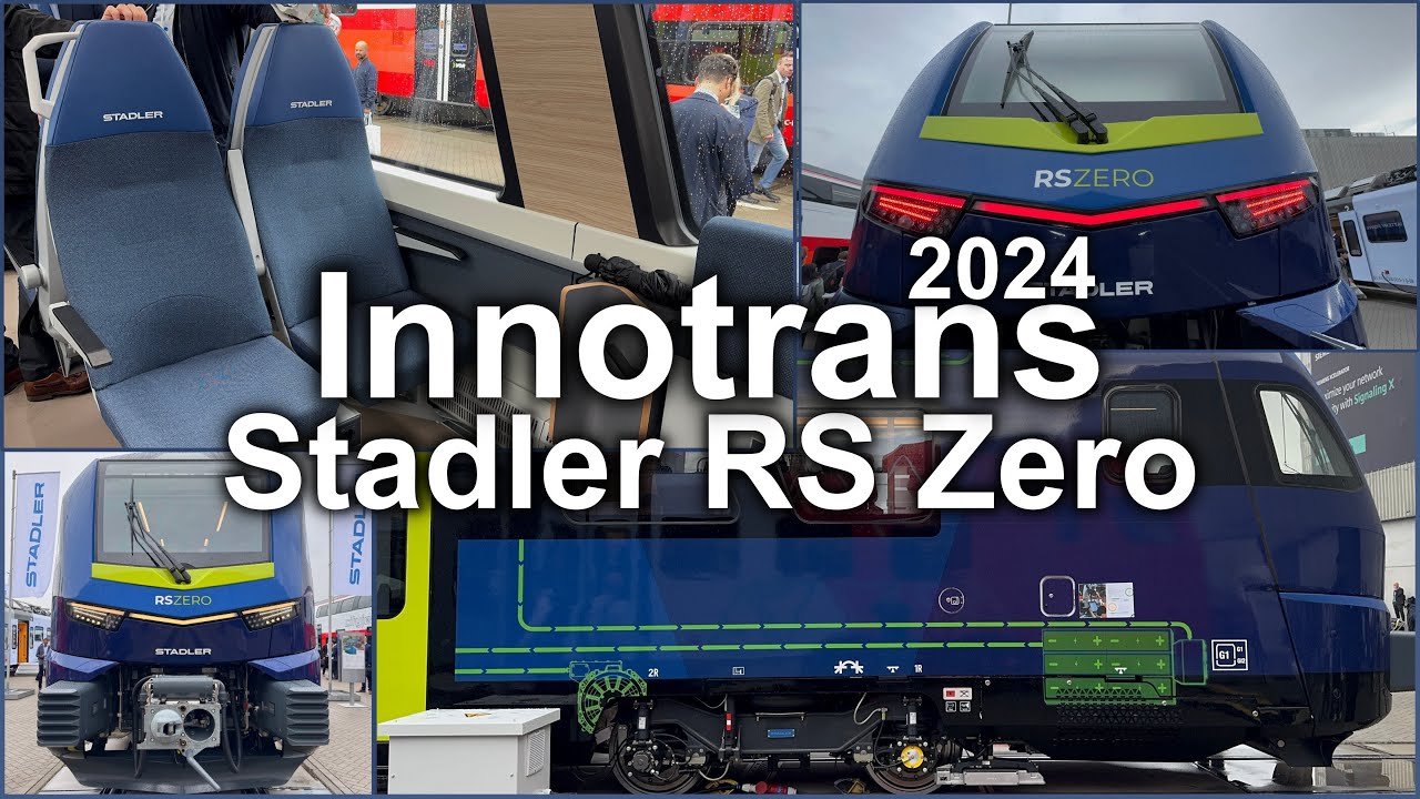Der neue Stadler RS Zero | Die Br.550 auf der InnoTrans 2024