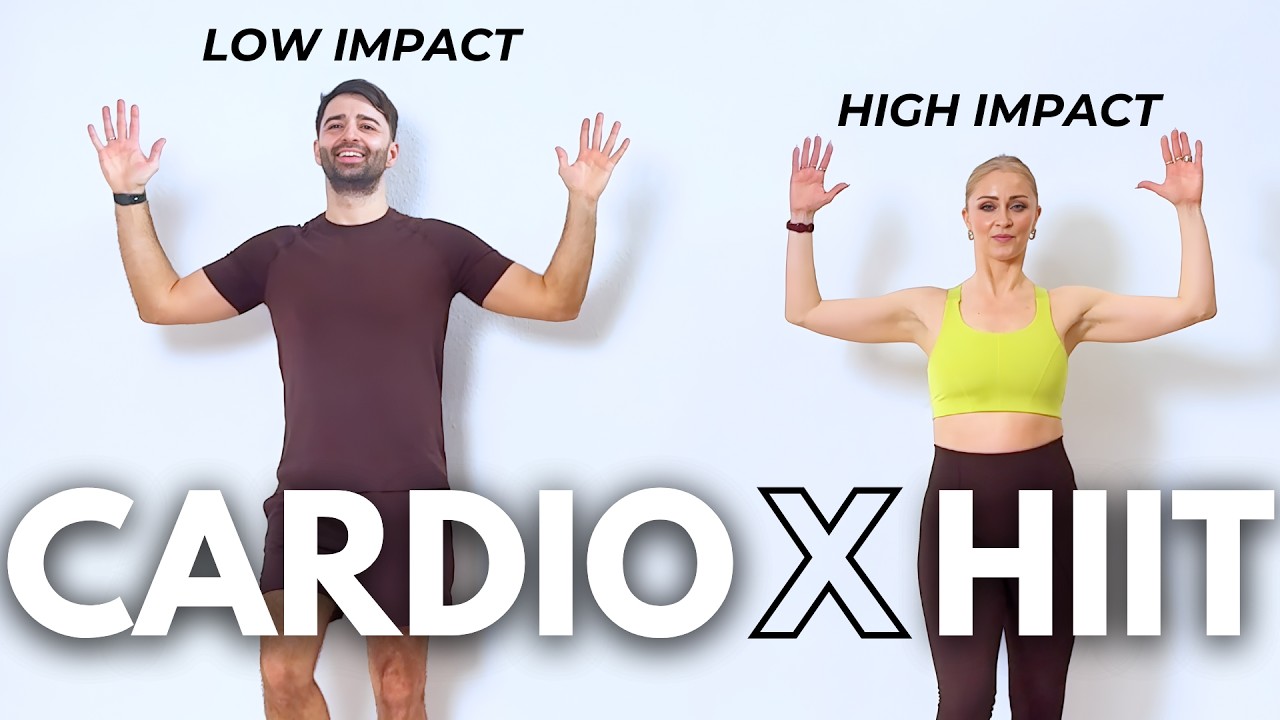 30-минутная кардио-HIIT тренировка дома - 5000 шагов для сжигания жира (без оборудования). Заняти...