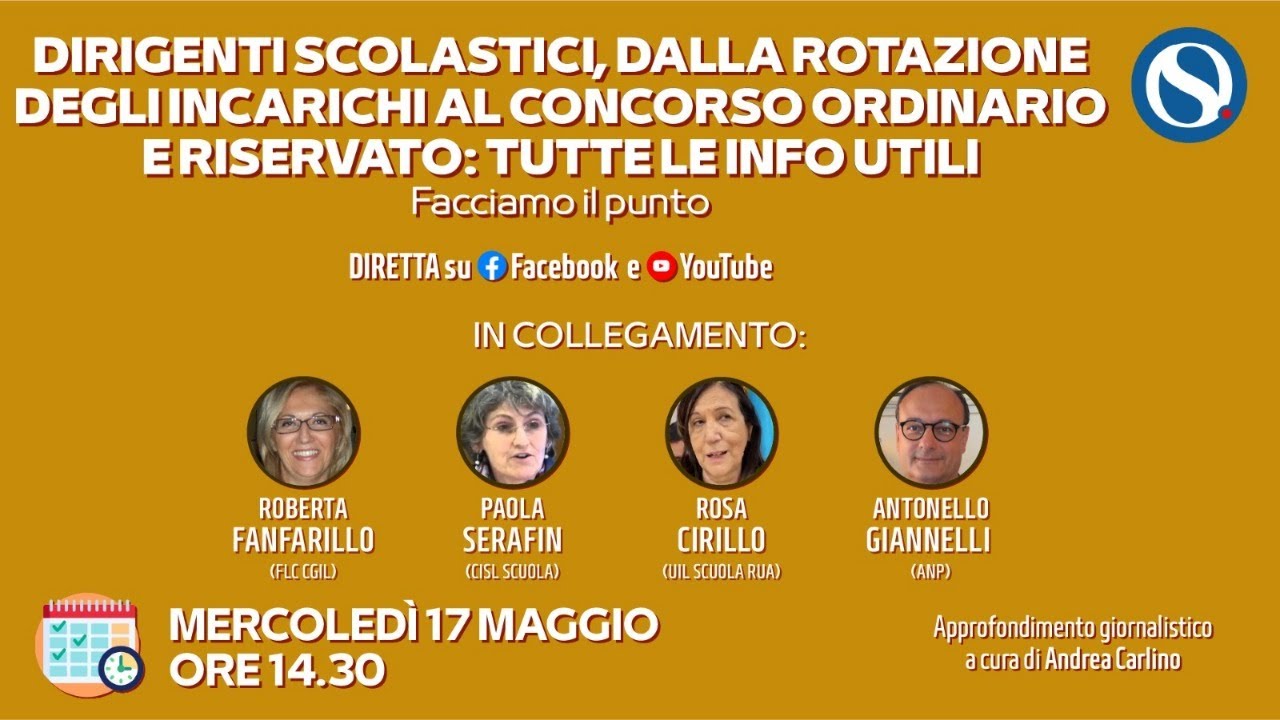 Dirigenti scolastici, dalla rotazione degli incarichi ai concorsi, cosa succede. Facciamo il punto