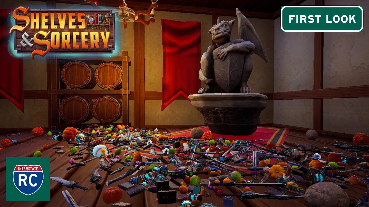 It's Time to Clean Up Over 3,000 Magical Items!  Shelves & Sorcery First Look Live! - Episode 1