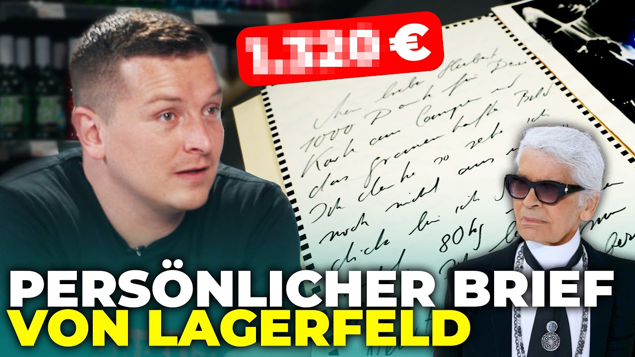 Intimer Brief von Karl Lagerfeld unterm Hammer! | Höhle der Sammler #3