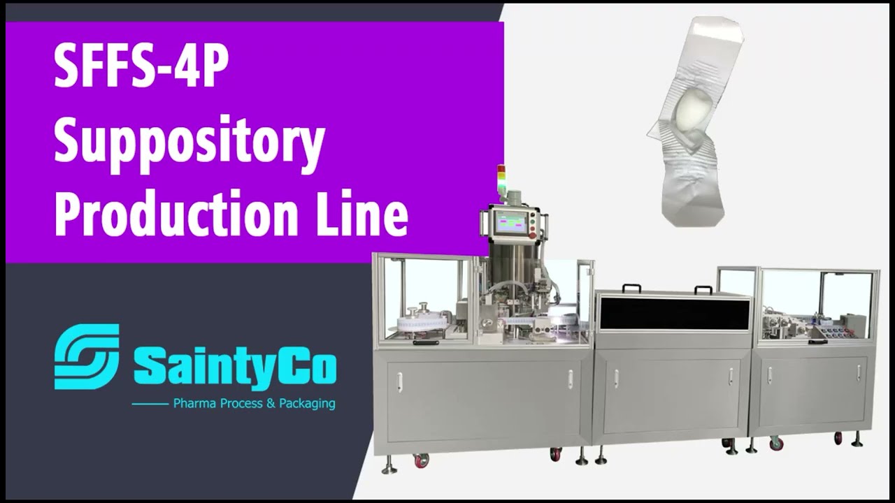 SFFS-4P Automatic Suppository Production Line-SaintyCo