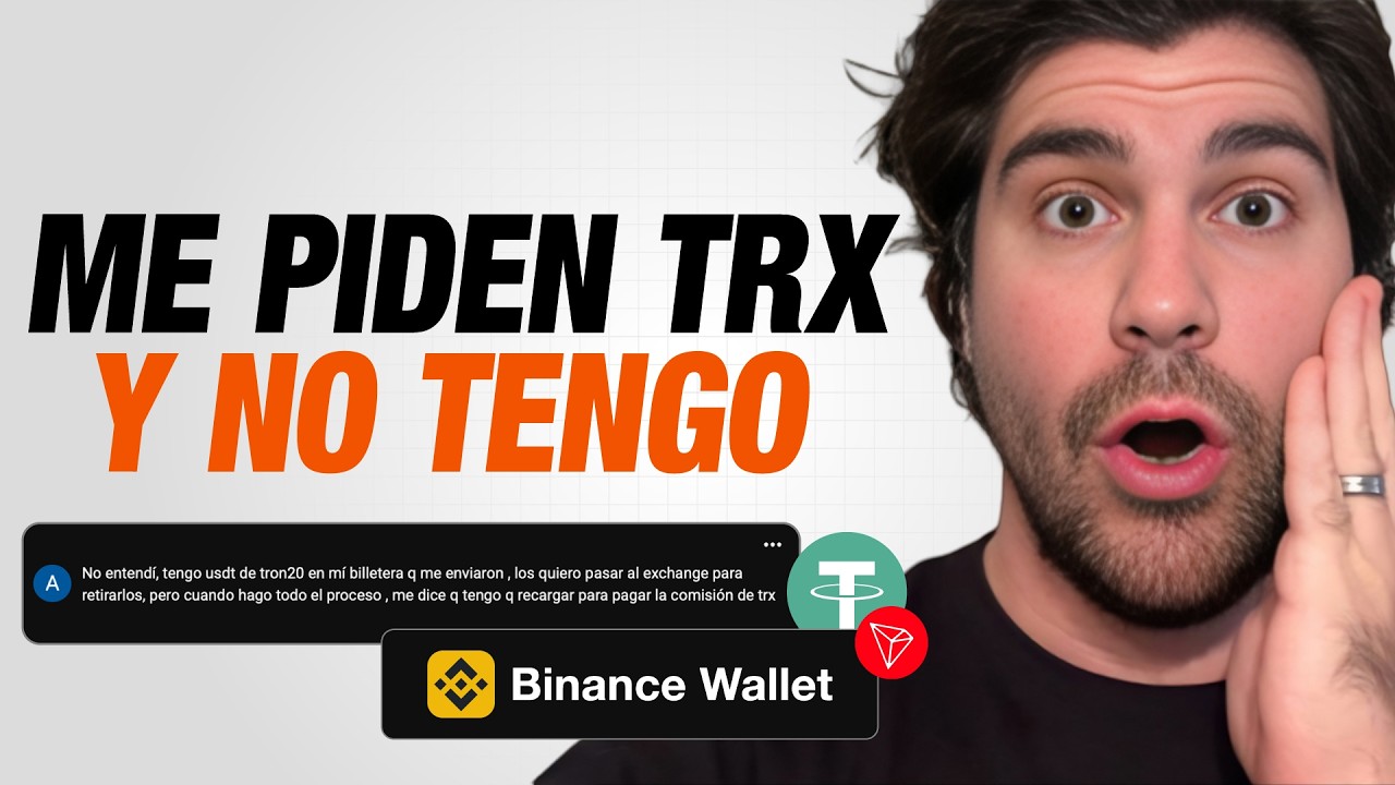C&Oacute;MO RETIRAR USDT de TRON a mi WALLET o BINANCE
