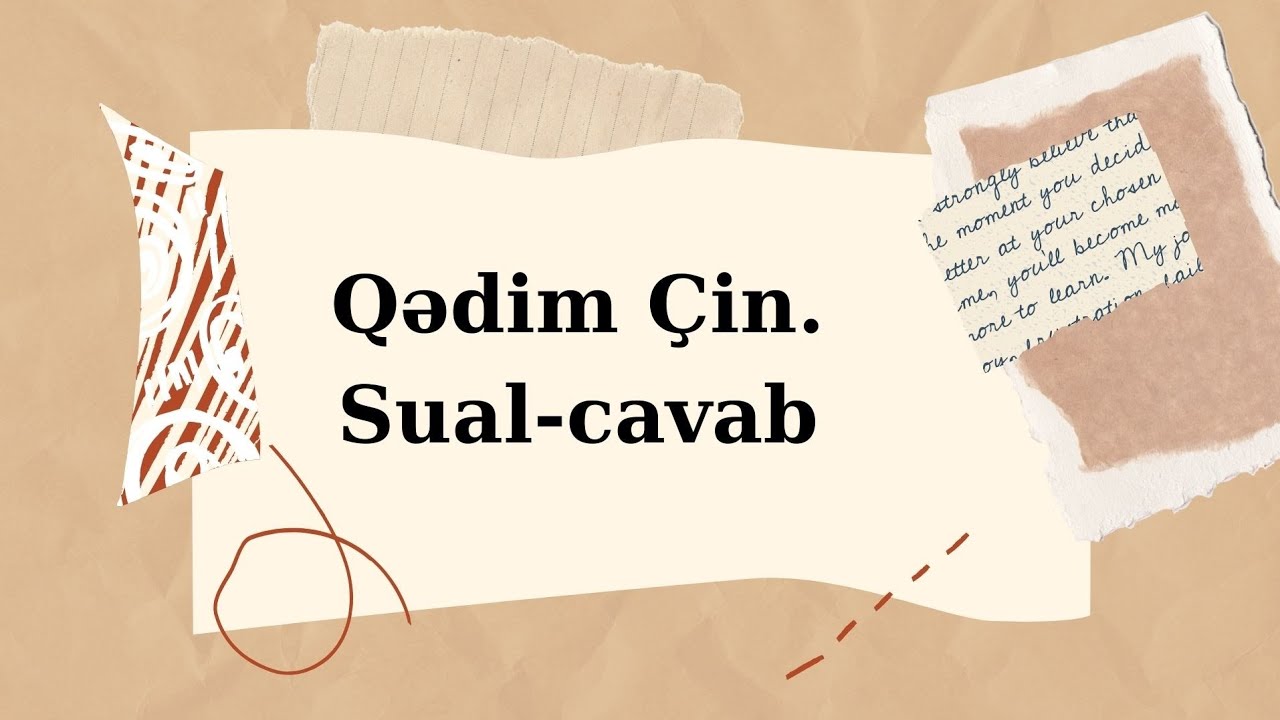 Qədim Çin📲0507980863✅️#güllərəliyeva #tarixdərsləri #kəşfetazərbaycan 