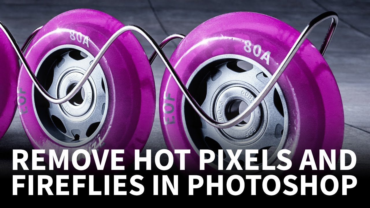 How to get rid of noise, hot pixels and fireflies using Photoshop