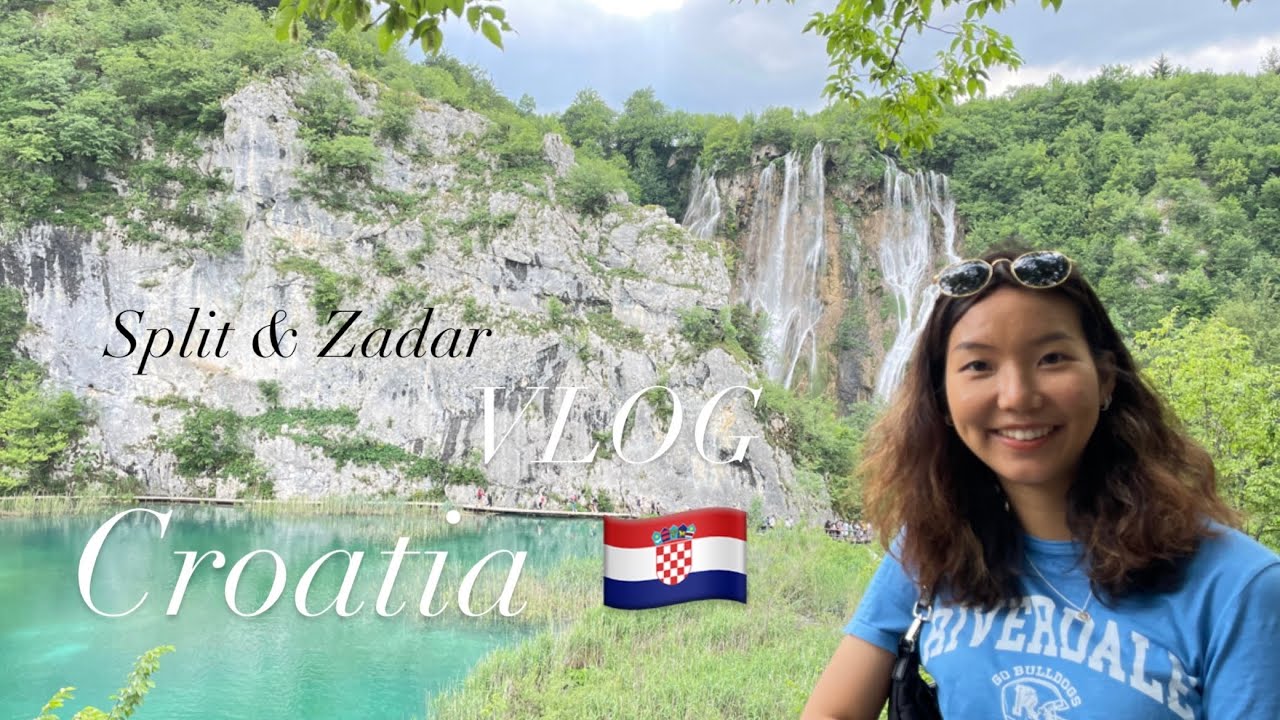 克羅埃西亞獨旅🇭🇷VLOG ep.1｜下雨的Zadar⛈、Split上山下海、戴克里先宮🕌、十六湖國家公園🍃