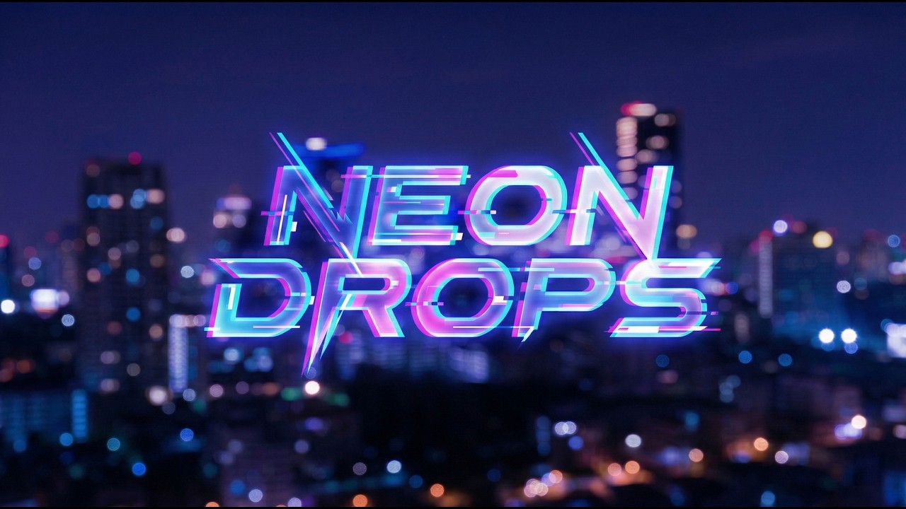 Neon Drops | Progressive House / Trance Mix | Electronic Club Music