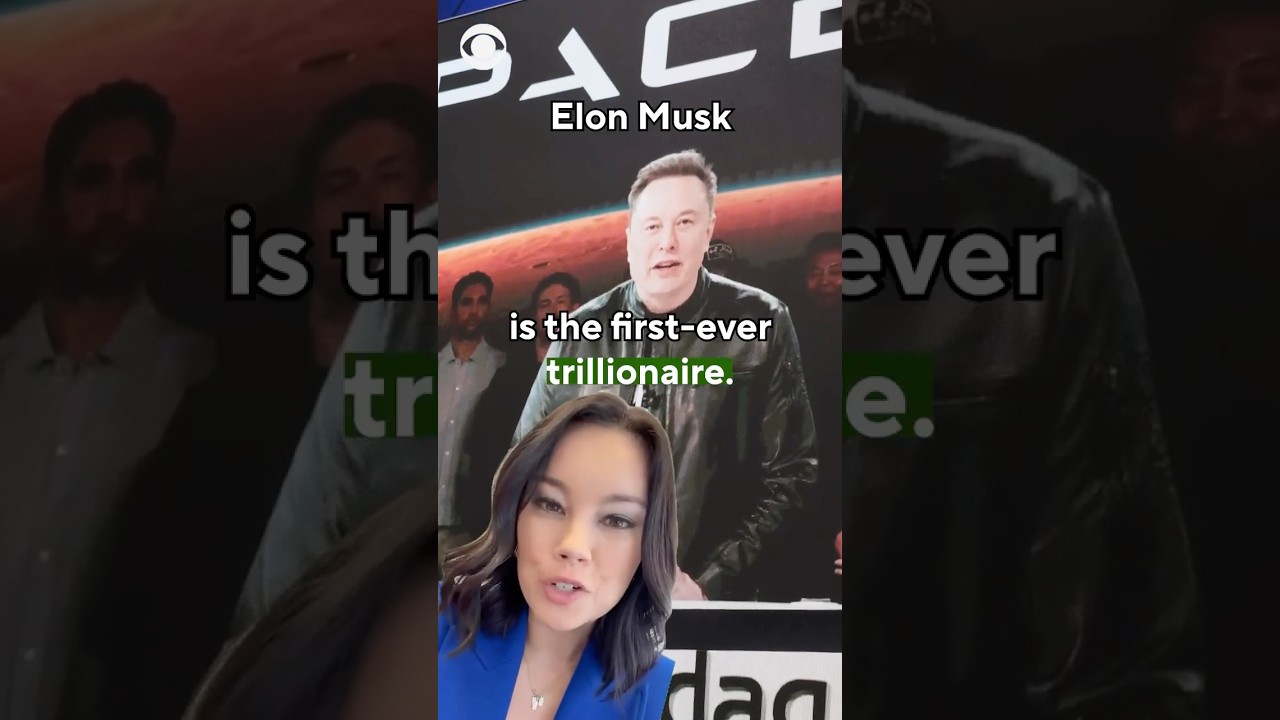 Elon Musk becomes the world's first trillionaire with SpaceX's IPO #shorts