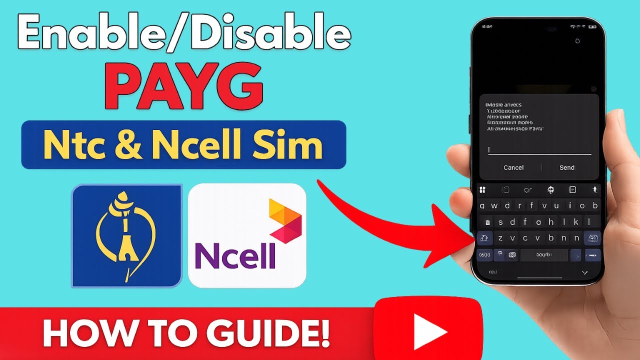 How To Enable/Disable PAYG In NTC And NCELL ?