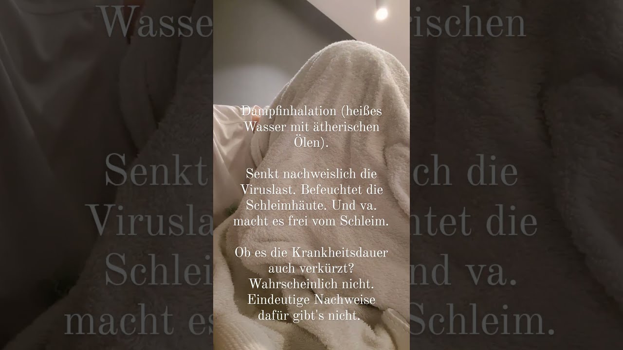 Aktuell verschnupft, verhustet, erk&auml;ltet?