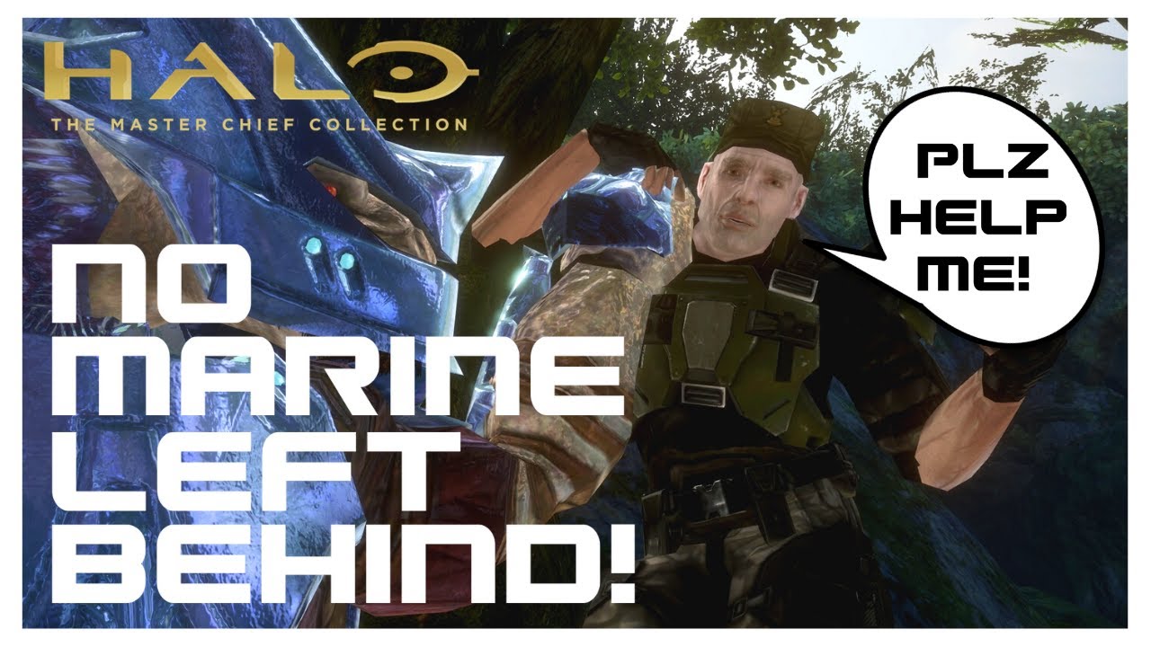 SAVING EVERY HALO MARINE! | Sierra 117 | Halo 3 Challenge