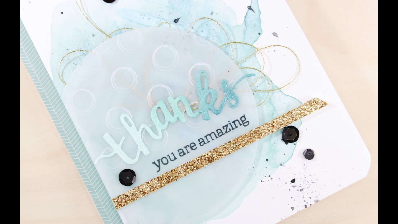 Ombre Die Cuts