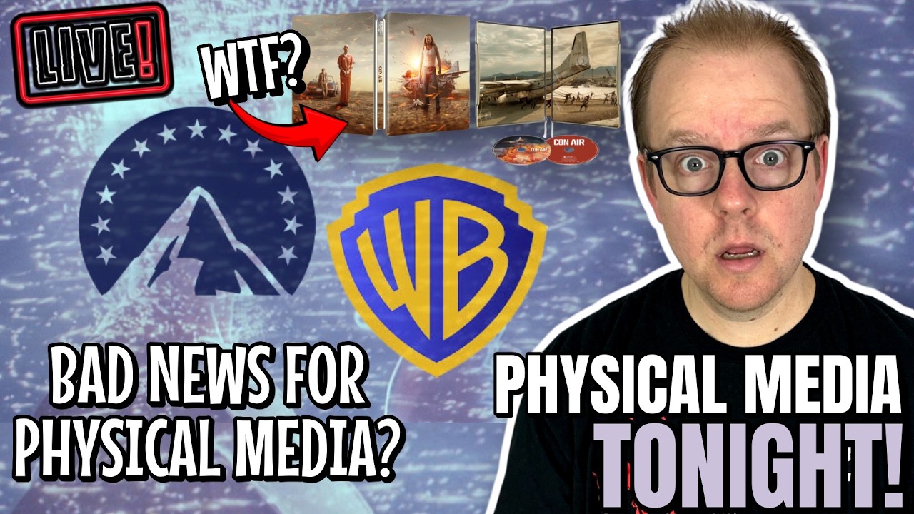 Physical Media Tonight! | Paramount Is OFFICIALLY Getting Warner Bros And The NEW Con Air Steelbook!